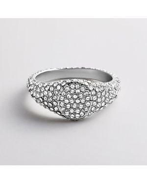 BaubleBar Penelope Signet Ring - Metallic