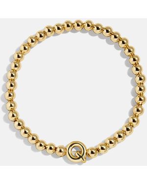 BaubleBar Initial Pisa Custom Bracelet - Metallic