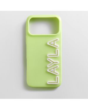 BaubleBar Fine Line Custom Iphone Case - Green