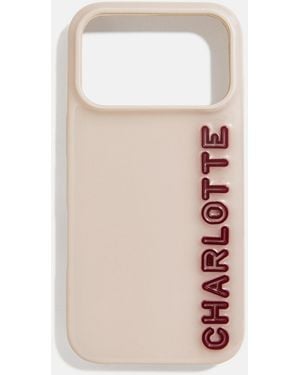 BaubleBar Fine Line Custom Iphone Case - White