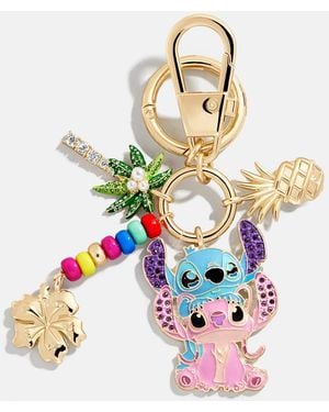BaubleBar Disney Lilo & Stitch Dynamic Duo Bag Charm - White