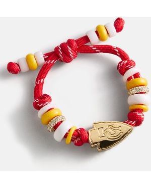 BaubleBar Nfl Knotty Logo Bracelet - Red