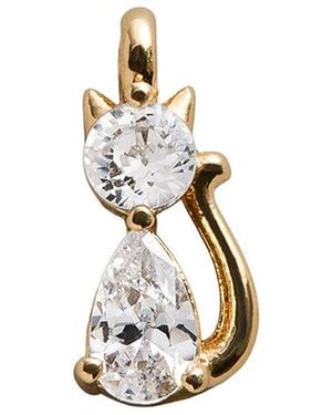 BaubleBar Cat Charm - Metallic