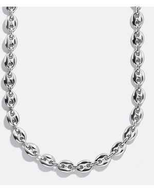 BaubleBar Thalia Silver Necklace - Natural