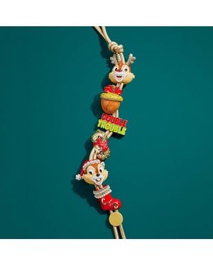 BaubleBar Disney Chip 'n Dale Friends Forever Bag Charm - Green