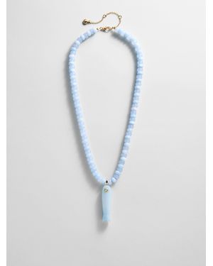 BaubleBar Sun Drift Semi-precious Pendant Necklace - Blue