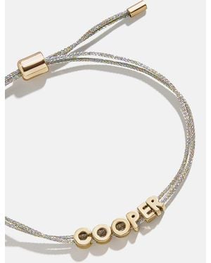 BaubleBar Custom Cord Bracelet - Metallic