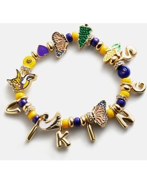 BaubleBar Nfl Beaded Charm Bracelet - Metallic