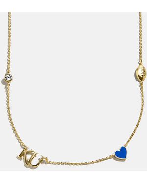 BaubleBar College Of Kansas Spaced Charm Necklace - Natural