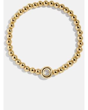 BaubleBar Initial Pisa Custom Bracelet - Metallic