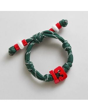 BaubleBar Team Knotty Varsity Custom Bracelet - Multicolor