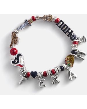 BaubleBar Nfl Beaded Charm Bracelet - Metallic