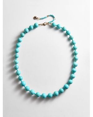 BaubleBar Jocelyn Beaded Necklace - Blue