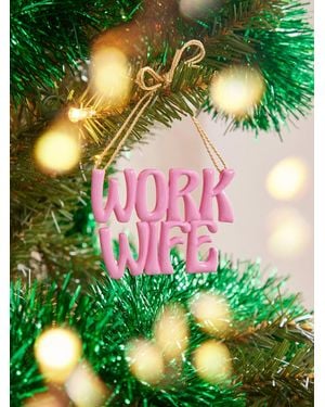 BaubleBar Say It All Ornament - Green