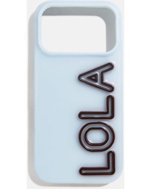 BaubleBar Fine Line Custom Iphone Case - White