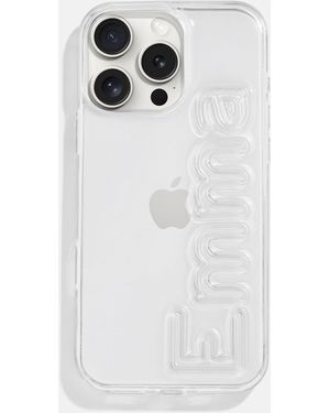 BaubleBar Fine Line Custom Iphone Case - White