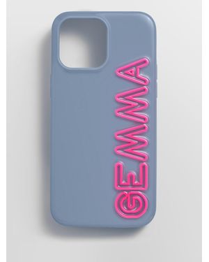 BaubleBar Fine Line Custom Iphone Case - Blue