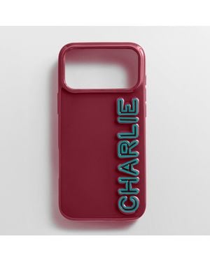 BaubleBar Fine Line Custom Iphone Case - Pink