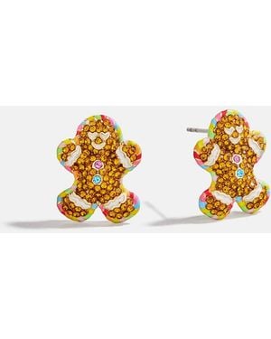 BaubleBar Catch Me If You Can Gingerbread Earrings - White