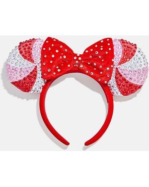 BaubleBar Disney Minnie Mouse Peppermint Ears Headband - Red