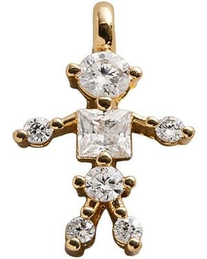 BaubleBar Small Child Boy Charm - Metallic