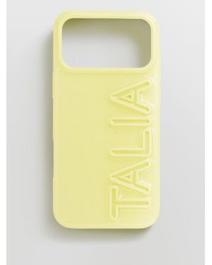BaubleBar Fine Line Custom Iphone Case - Yellow