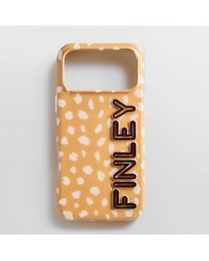 BaubleBar Fine Line Printed Custom Iphone Case - Metallic