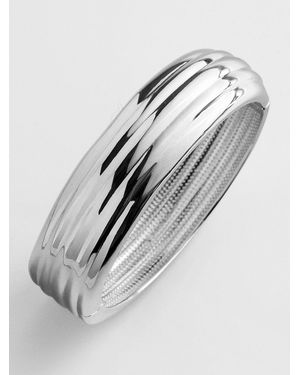 BaubleBar Odessa Hinge Bangle Bracelet - Gray