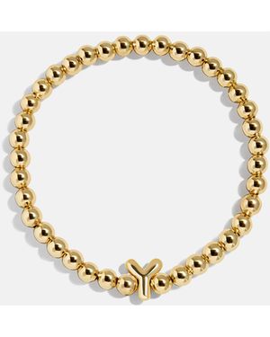 BaubleBar Initial Pisa Custom Bracelet - Metallic