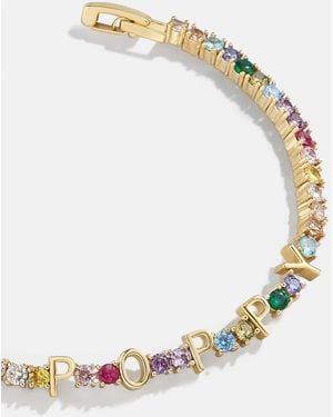 BaubleBar Custom Tennis Bracelet - Metallic
