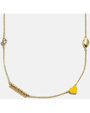 BaubleBar College Of Missouri Spaced Charm Necklace - Natural