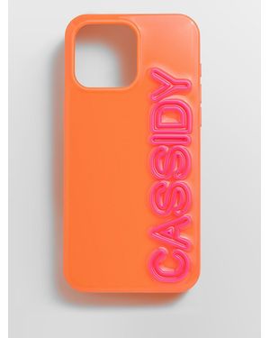 BaubleBar Fine Line Custom Iphone Case - Orange