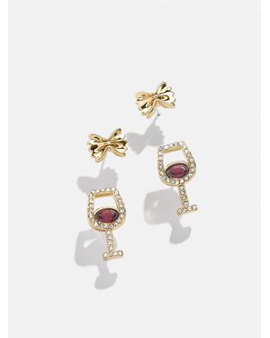 BaubleBar Endless Pastabilities Earring Set - White