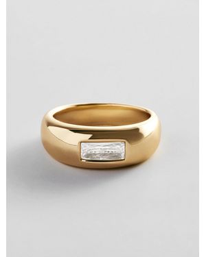 BaubleBar Kylie Gold Pinky Ring - Multicolor