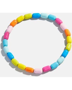 BaubleBar Brighten Up Enamel Beaded Bracelet - Blue