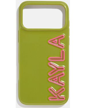 BaubleBar Fine Line Custom Iphone Case - Green