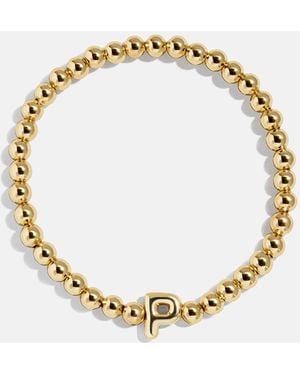 BaubleBar Initial Pisa Custom Bracelet - Metallic