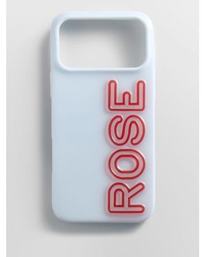 BaubleBar Fine Line Custom Iphone Case - White