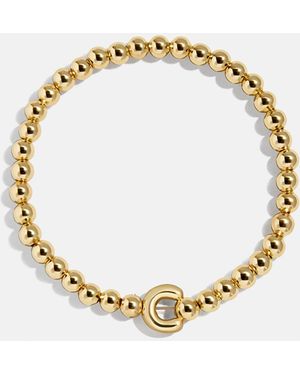 BaubleBar Initial Pisa Custom Bracelet - Metallic