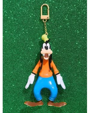 BaubleBar Disney Goofy Classic Enamel Bag Charm - Green
