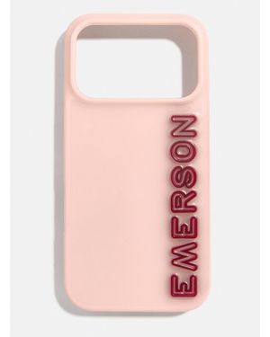 BaubleBar Fine Line Custom Iphone Case - Pink