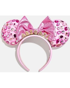 BaubleBar Disney Minnie Mouse Hot Pink Crystal Custom Ears Headband