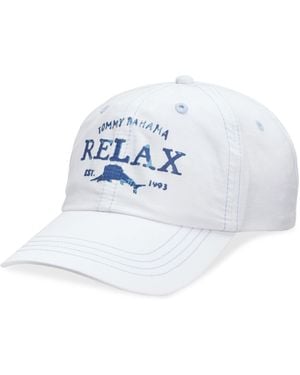 Tommy Bahama Men's Swim Shady Cap - White