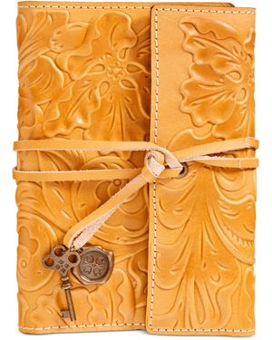 Patricia Nash Tooled Carmona Journal - Yellow
