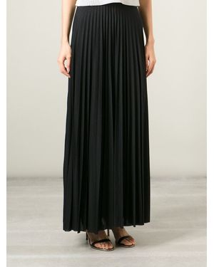 Theory Pleated Maxi Skirt - Black