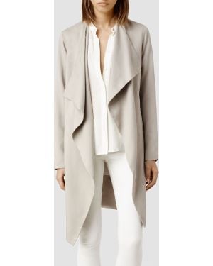 AllSaints Hace Trench Coat - Gray