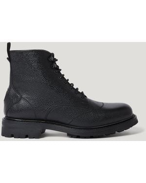 Belstaff Men's Copeland Boot Grain Leather - Black