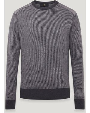 Belstaff Kerrigan Crewneck Jumper - Grey