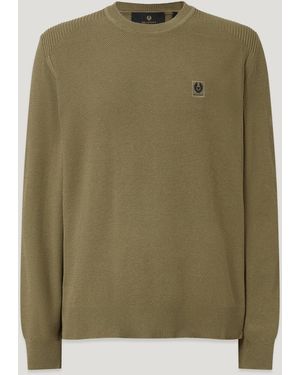 Belstaff Coast Knitted Jumper - Green