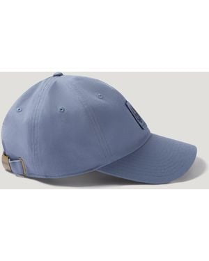 Belstaff Cappellino Con Logo Phoenix Cotone - Blu